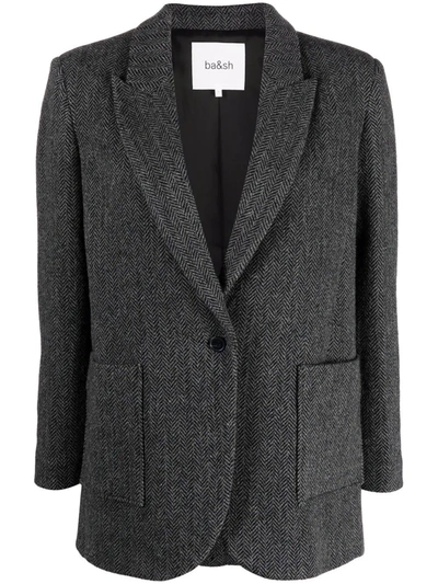 Ba&sh Ckost Single-breasted Blazer In Grau