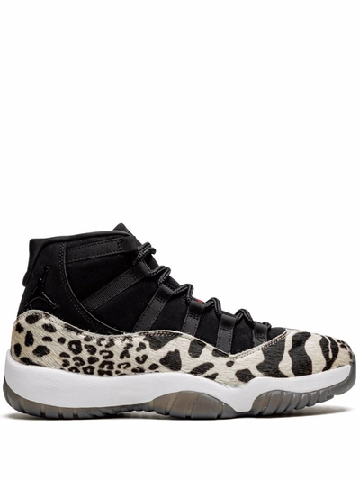 Shop Jordan Air  11 "animal Instinct" Sneakers In Schwarz