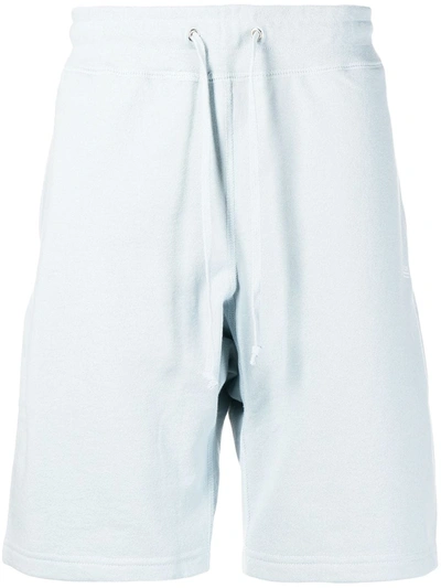 Shop Suicoke Cotton Drawstring Shorts In Blau