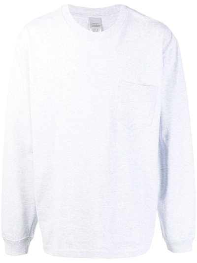 Shop Suicoke Pocket Cotton T-shirt In Grau