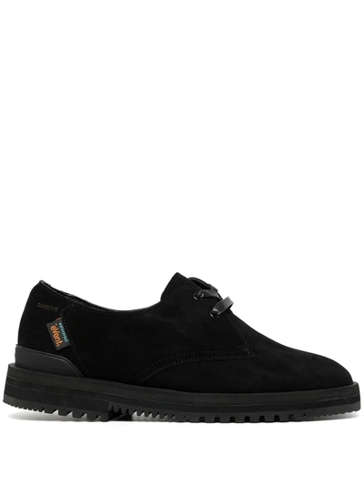 Shop Suicoke Dare Logo-tag Lace-up Shoes In Schwarz