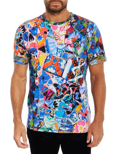 ROBERT GRAHAM MEN'S COOL CATALAN T-SHIRT 