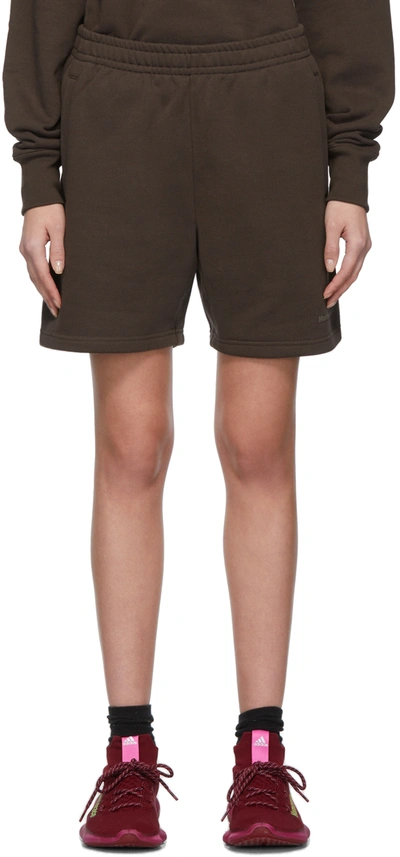 Shop Adidas X Humanrace By Pharrell Williams Ssense Exclusive Brown Humanrace Basics Shorts