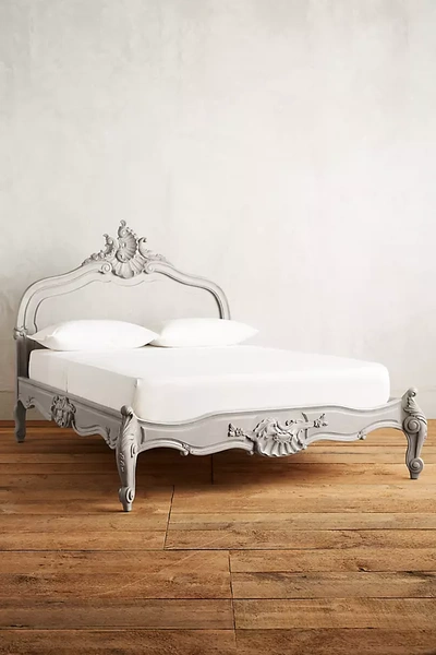 Shop Anthropologie Menara Bed By  In Grey Size Qn Top/bed