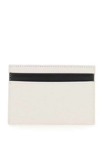 Shop Furla Leather Iris Cardholder In White