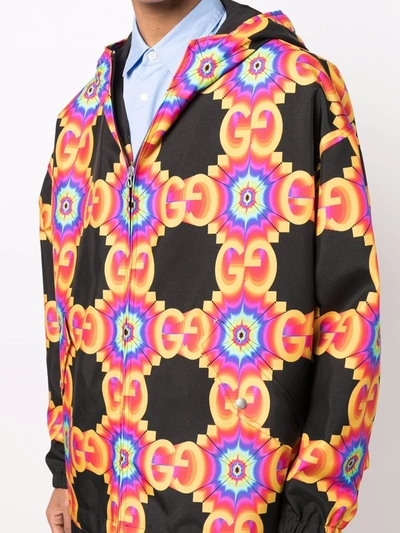Gucci Multicolour Jacket With Gg Graphic Pattern