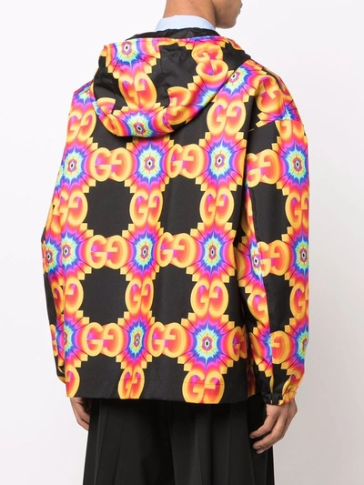 Gucci Multicolour Jacket With Gg Graphic Pattern