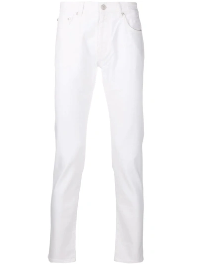 Pt01 Mid-rise Skinny Jeans In Weiss