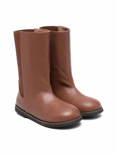 Shop Age Of Innocence Sarah Elasticated Snow Boots In Brown