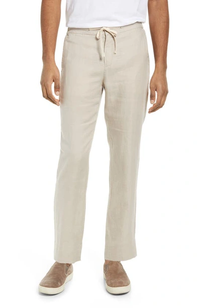 Shop Vince Lightweight Hemp Pants In Desert Sand