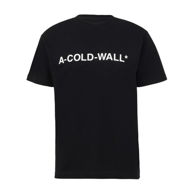 Shop A-cold-wall* Short Sleeves T-shirt In Black