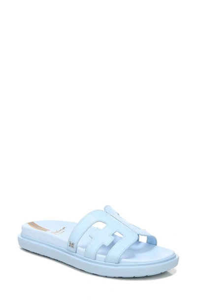 Shop Sam Edelman Valeri Slide Sandal In Riviera Blue