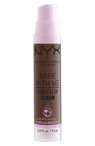Shop Nyx Cosmetics Cosmetics Bare With Me Serum Concealer In Deep