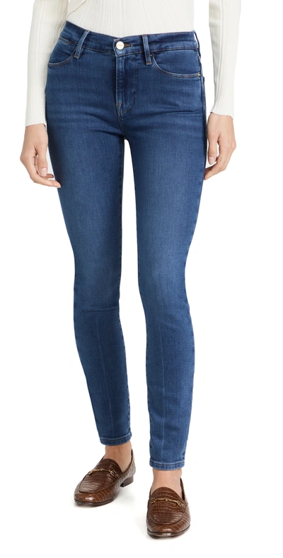 Shop Frame High Skinny Jeans In Hart