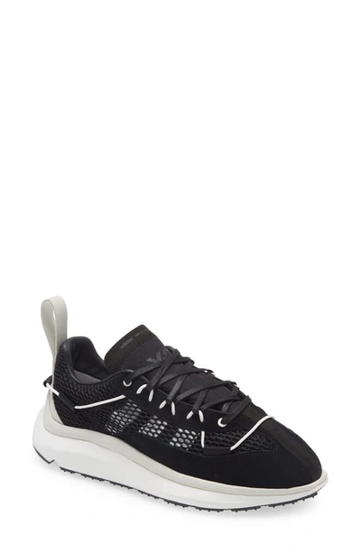 Shop Y-3 Shiku Running Shoe In Black/ Corewhite/ Orbitgrey