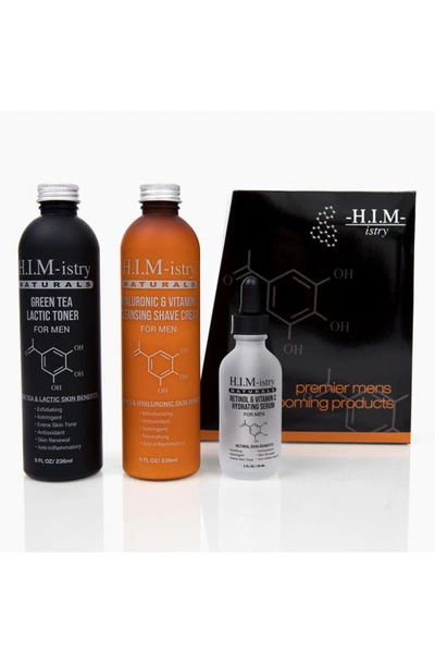 H.i.m.-istry Naturals Anti-aging Shaving System Set