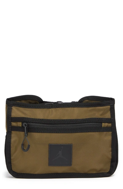 Shop Jordan Jan Collaborator Belt Bag In Olive Flak