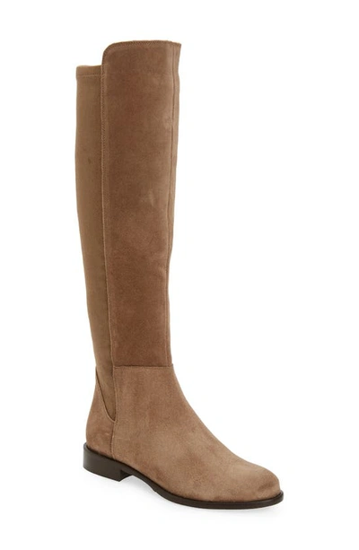 Shop Cordani Bethany Over The Knee Boot In Sesame Suede
