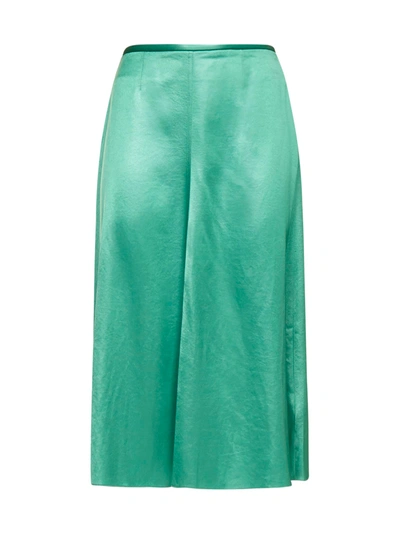 Shop Nanushka Skirt In Green