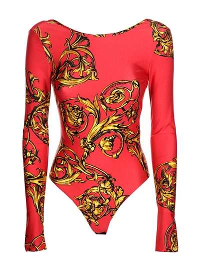 Shop Versace Jeans Couture Lycra Print In G53
