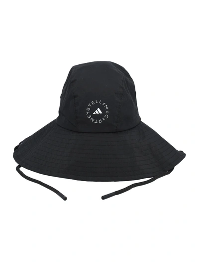 Shop Adidas By Stella Mccartney Bucket Hat In Black