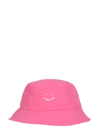Shop Paul Smith Bucket Hat In Rosa