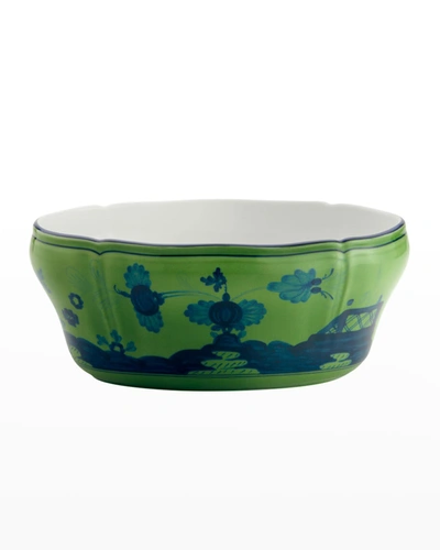 Ginori Antico Doccia Oval Salad Bowl