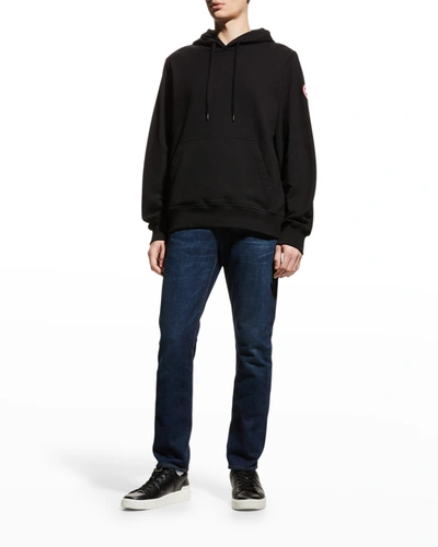 Canada Goose Hooded Sweatshirt Patch In Black