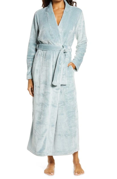 Shop Ugg Marlow Double-face Fleece Robe In Succulent