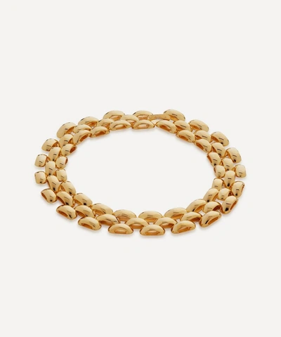 Monica Vinader X Doina 18ct Gold Plated Vermeil Silver Heirloom Chain Bracelet In Gold