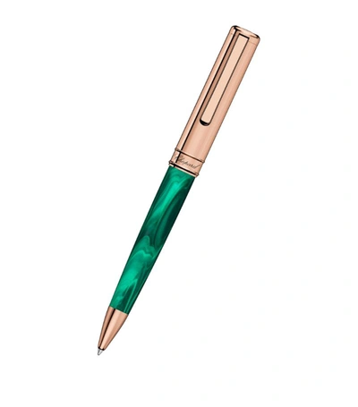 Shop Chopard Classic Ballpoint Pen In Green