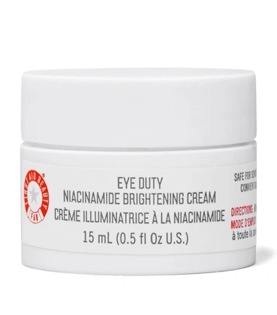 Shop First Aid Beauty Eye Duty Niacinamide Brightening Cream (15ml) In Multi