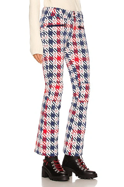 Shop Perfect Moment Aurora Flare Pant In Star Gingham & Snow White