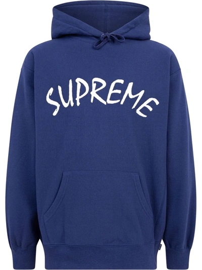 Shop Supreme Ftp Arc Logo Hoodie In Blue