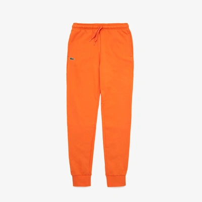 Shop Lacoste Men's Sport Fleece Tennis Sweatpants - 3xl - 8 In Orange