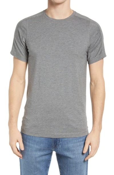 Shop Mack Weldon 18-hour Jersey Crewneck T-shirt In Grey Heather
