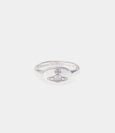 Vivienne Westwood Tilly Ring In Silver-tone | ModeSens