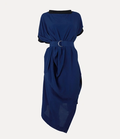 Shop Vivienne Westwood Annex Dress In Blue
