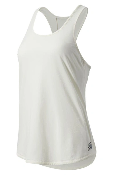 Shop New Balance Q Speed Fuel Jacquard Tank In Sea Salt