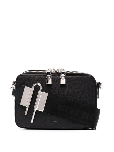 Shop Givenchy Antigona U Camera Bag In Black