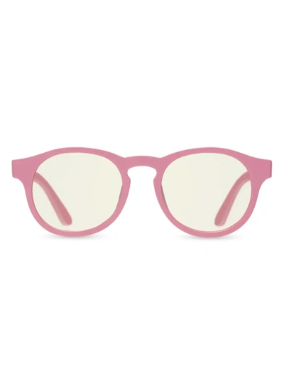 Shop Babiators Kid's Screen Savers Keyhole Sunglasses In Pink