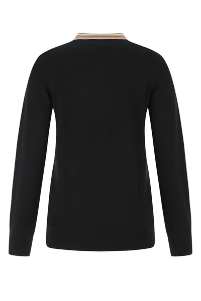 Burberry Tilda Saddle Stripe Cashmere-blend Sweater