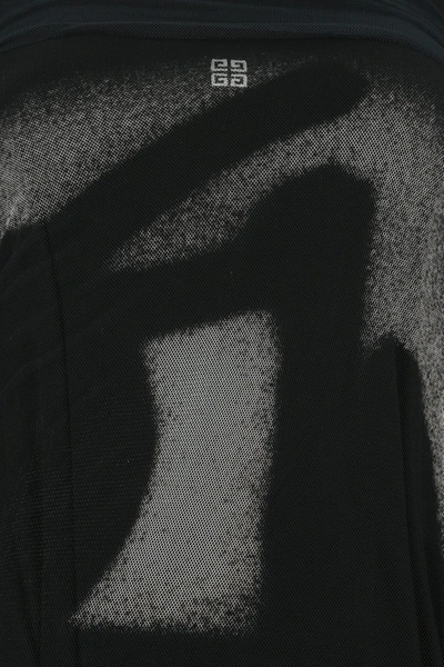 Shop Givenchy Black Cotton T-shirt Dress Black  Donna S