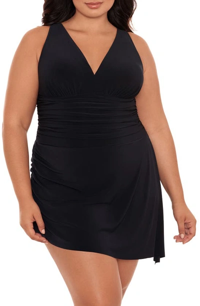 Shop Magicsuitr Celine One-piece Swimsuit In Black