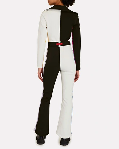 Shop Cordova Otb Belted Colorblock Ski Suit In Multi