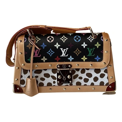 Pre-owned Louis Vuitton Dalmatian Pony-style Calfskin Handbag In