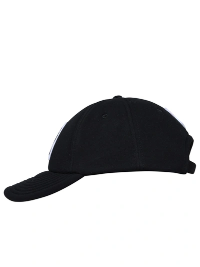 Shop Burberry Black Cotton Hat