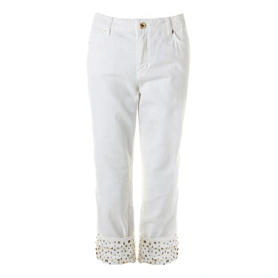 Pre-owned Michael Kors Short Jeans In White