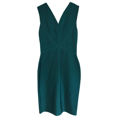 Pre-owned Herve L Leroux Mid-length Dress In Green