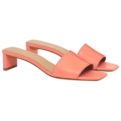 Pre-owned Mansur Gavriel Leather Sandals In Other